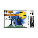 Happy Halloween postage
