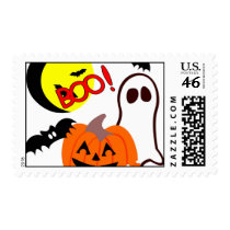 Happy Halloween Postage postage