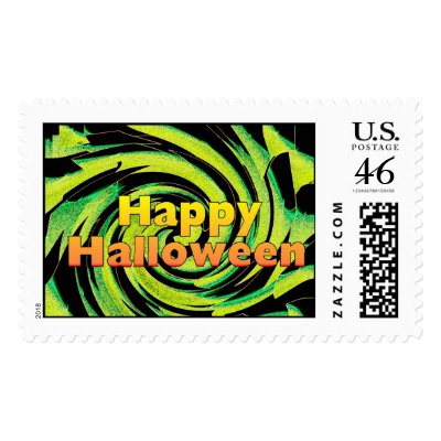 Happy Halloween postage