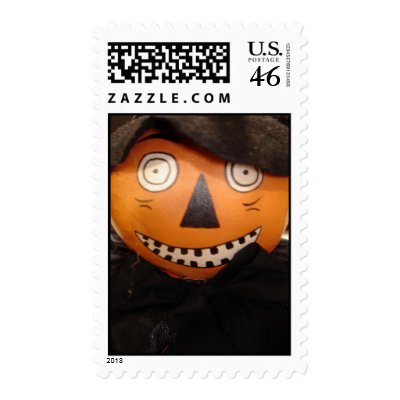 Happy Halloween postage
