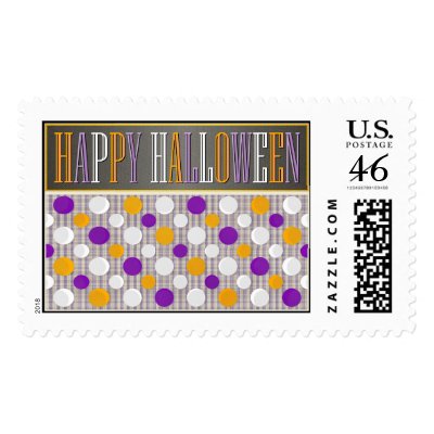 Happy Halloween postage