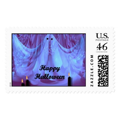 Happy Halloween postage