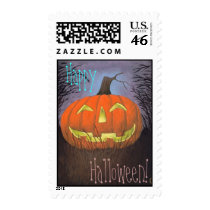 Happy Halloween postage