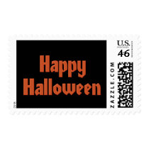Happy Halloween postage