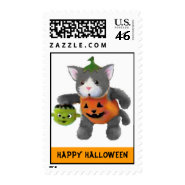 HAPPY HALLOWEEN stamp