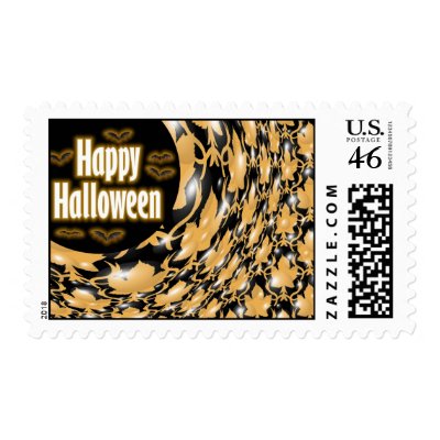 Happy Halloween postage