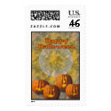 Happy Halloween postage