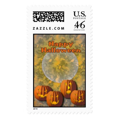 Happy Halloween postage