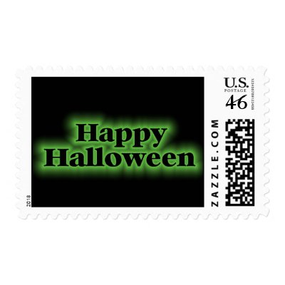 Happy Halloween postage