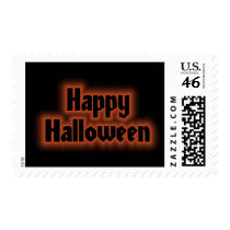 Happy Halloween postage