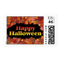 Happy Halloween postage