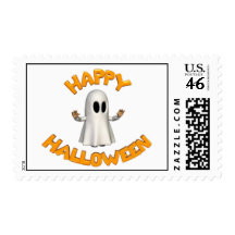 Happy Halloween Postage