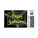 Happy Halloween - postage stamps