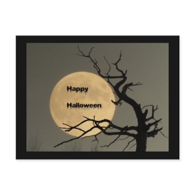Happy Halloween postcards