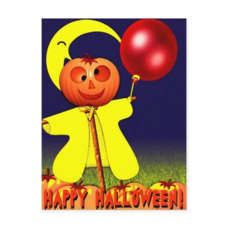 Happy Halloween Postcard postcard
