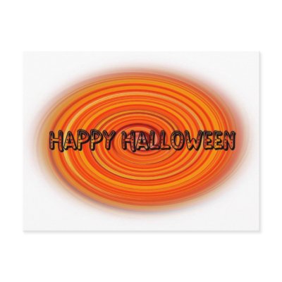 Happy Halloween postcards