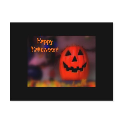 Happy Halloween postcards