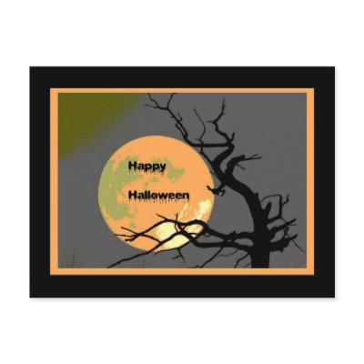 Happy Halloween postcards