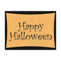 Happy Halloween postcards