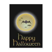 Happy Halloween postcards