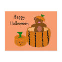 Happy Halloween postcards
