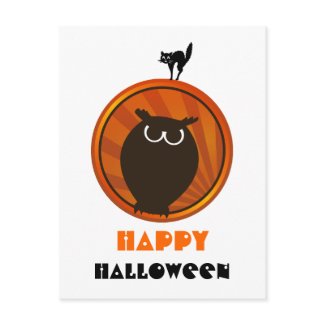 Happy Halloween Postcard postcard