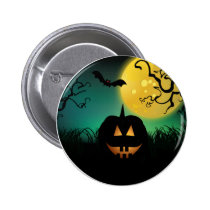 Happy Halloween Pumpkin buttons