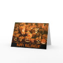 Happy Halloween Pumpkin Card
