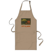 HAPPY HALLOWEEN! Pumpkin Carving Apron by maukillian HAPPY HALLOWEEN! Pumpkin Carving Apron