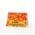 Happy Halloween Pumpkin Patch Card