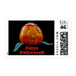Happy Halloween Pumpkin Postage