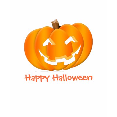 Happy Halloween Pumpkin T Shirt by bonnyl