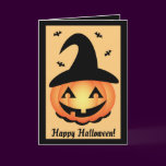 Happy Halloween - Pumpkin Witch
