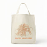 Happy Halloween Pumpkins & Corn Stalks bags bags