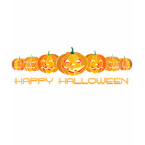 Happy Halloween (Pumpkins) t-shirts