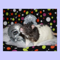 Happy Halloween - Rat Poster posters
