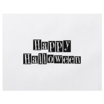 Happy Halloween Retro Blocks flyers by VoXeeD Happy Halloween Retro Blocks flyers