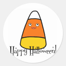 Happy Halloween! Round Stickers