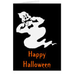 Happy Halloween - Rude Ghost Greeting Card Happy Halloween - Rude Ghost Greeting Card