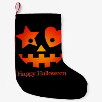 Happy Halloween Small Christmas Stocking