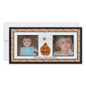 Happy Halloween Spiderweb Photo Cards photo cards