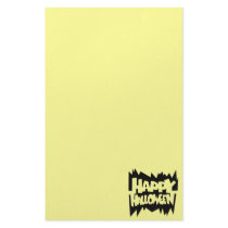 Happy Halloween Stationery Paper
