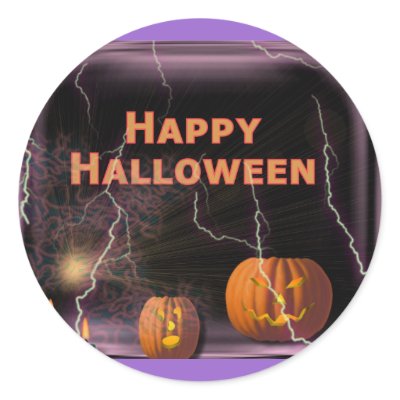 Happy Halloween stickers
