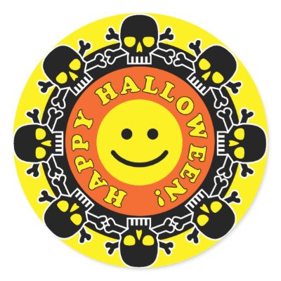 Happy Halloween stickers