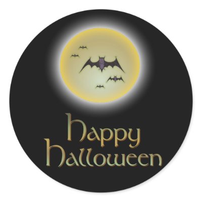 Happy Halloween stickers