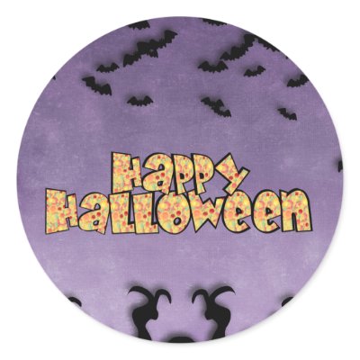 Happy Halloween stickers