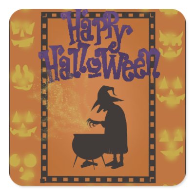 Happy Halloween stickers