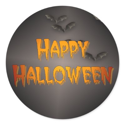 Happy Halloween stickers
