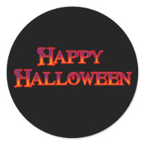 Happy Halloween stickers