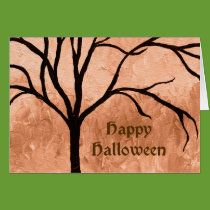 Happy Halloween Tree cards